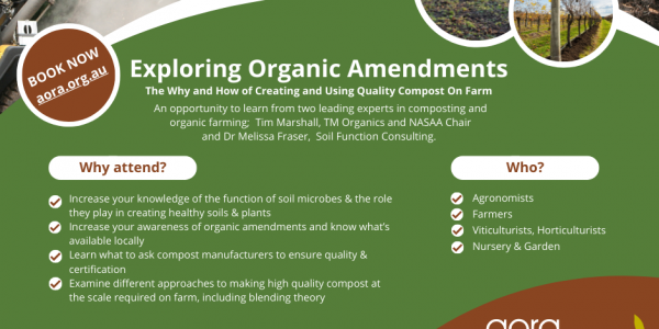 Exploring Organic Amendments: the why and how of creating and using quality compost on farm